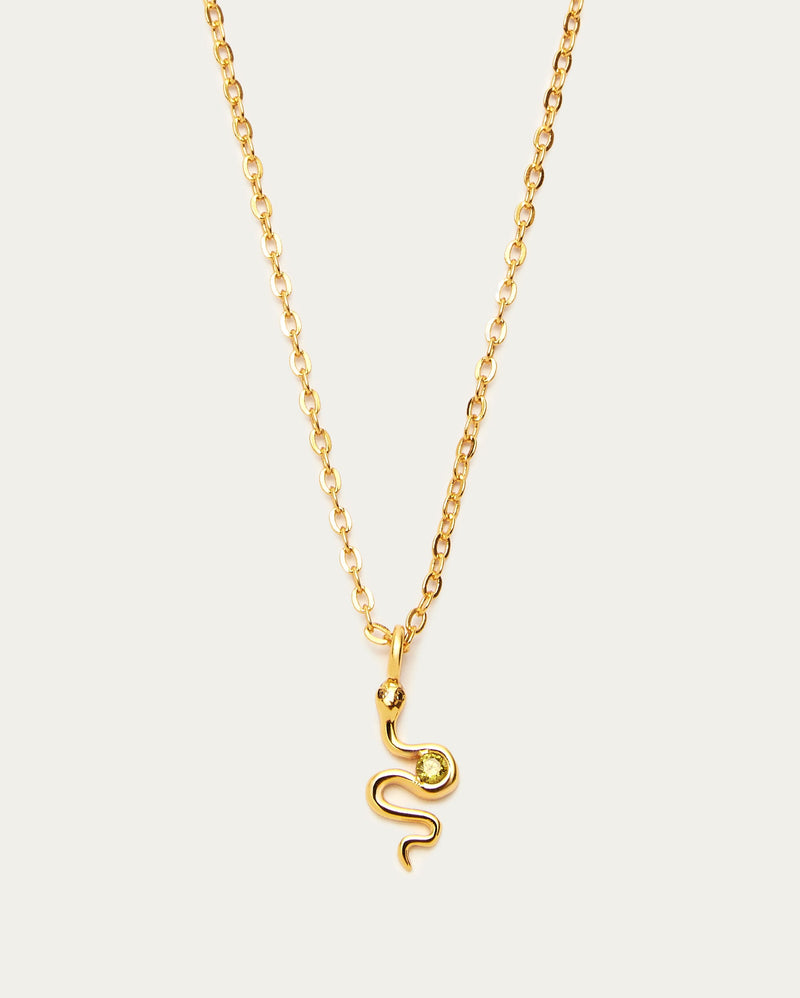 Serpent Pendant Necklace