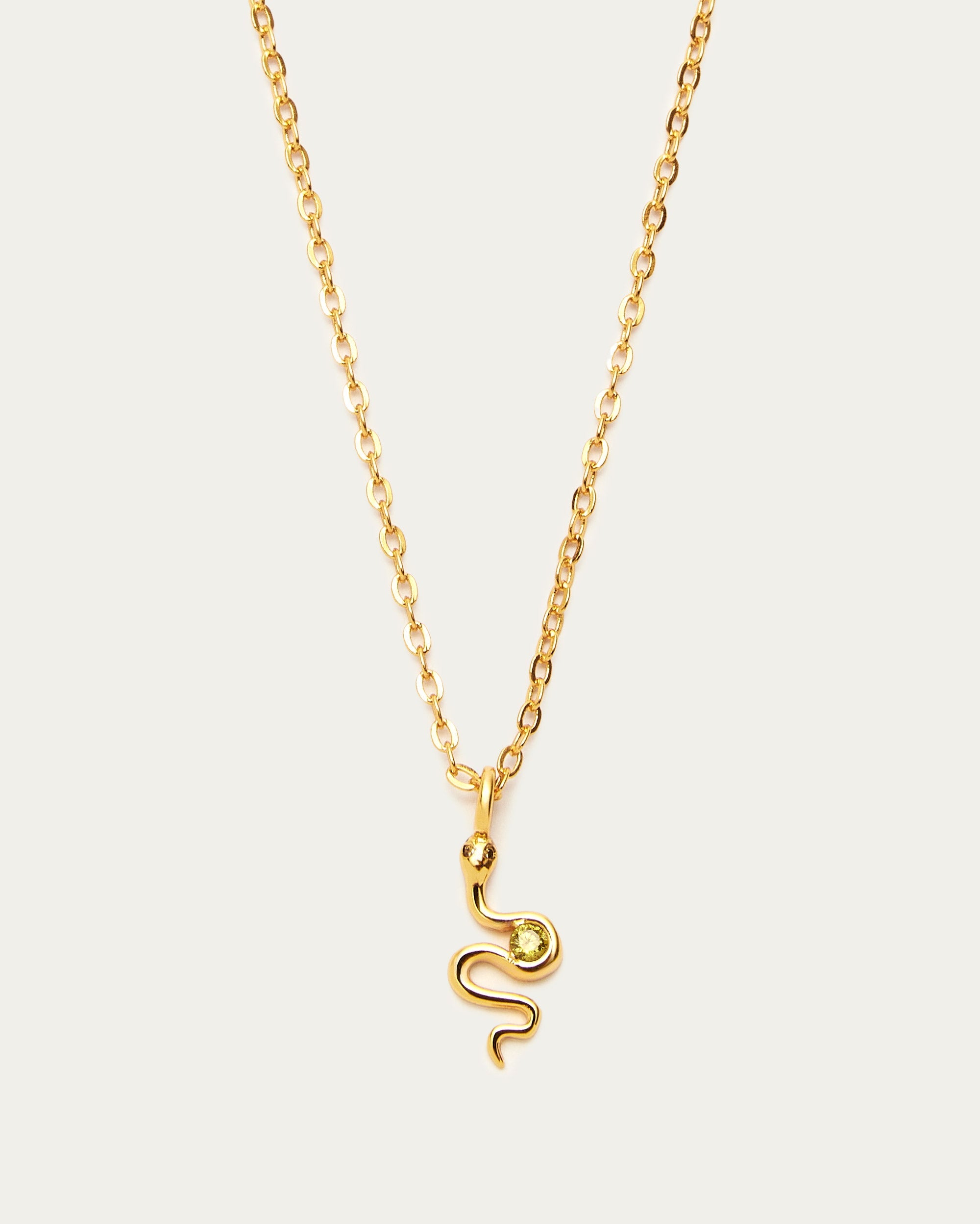 Serpent Pendant Necklace