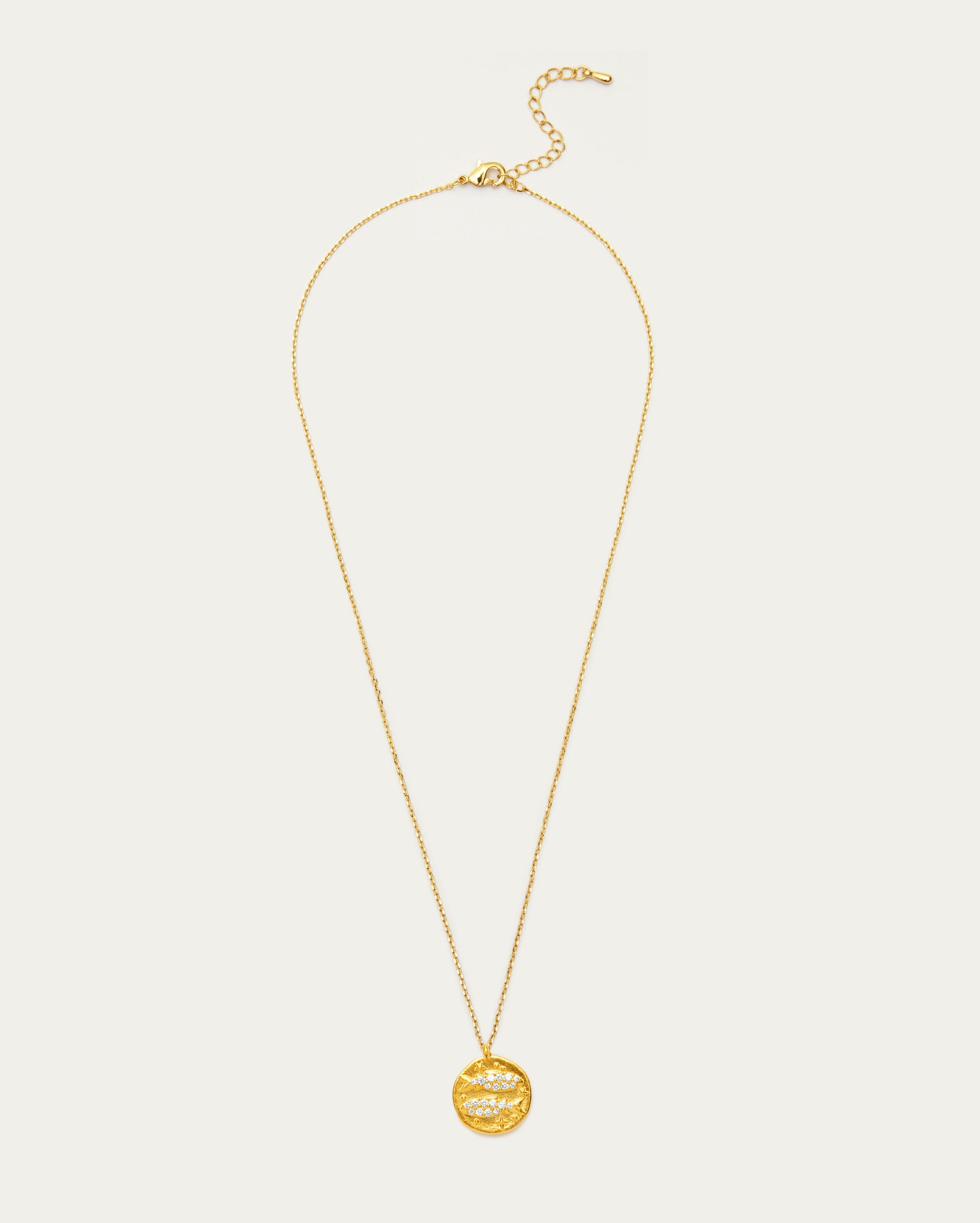 Pisces Zodiac Pendant Necklace