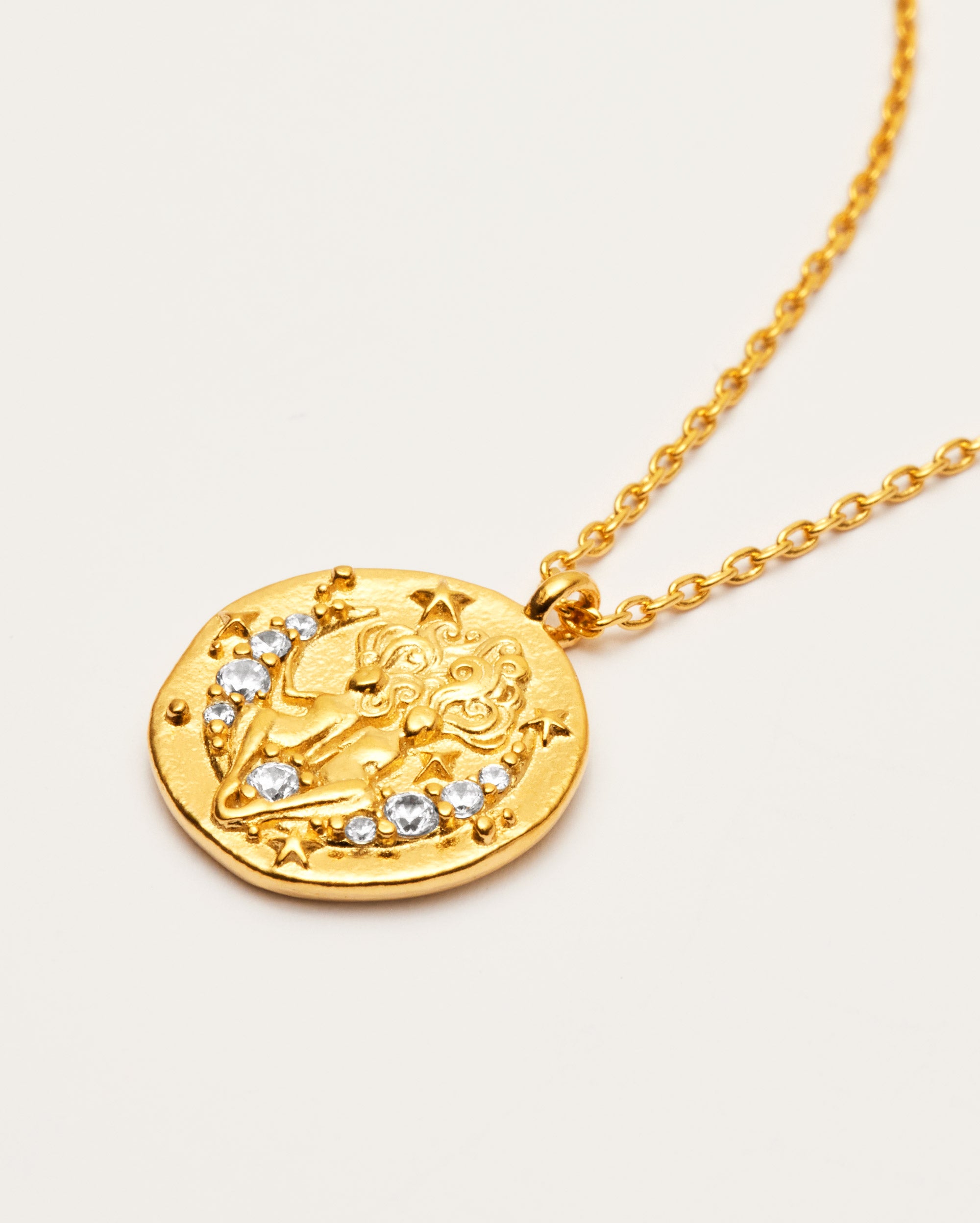 Gemini Zodiac Pendant Necklace