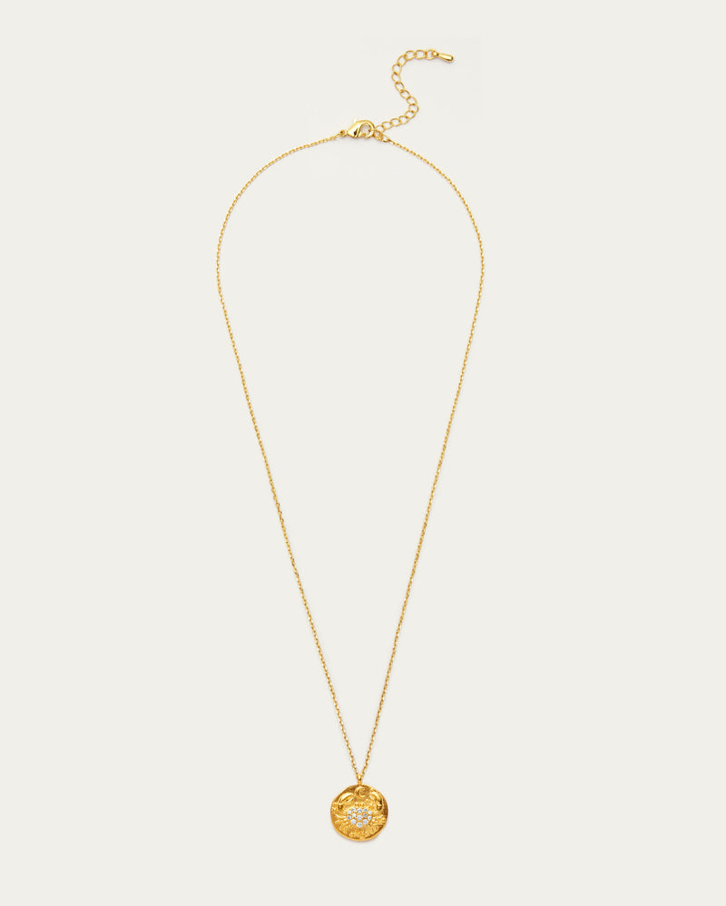 Cancer Zodiac Pendant Necklace