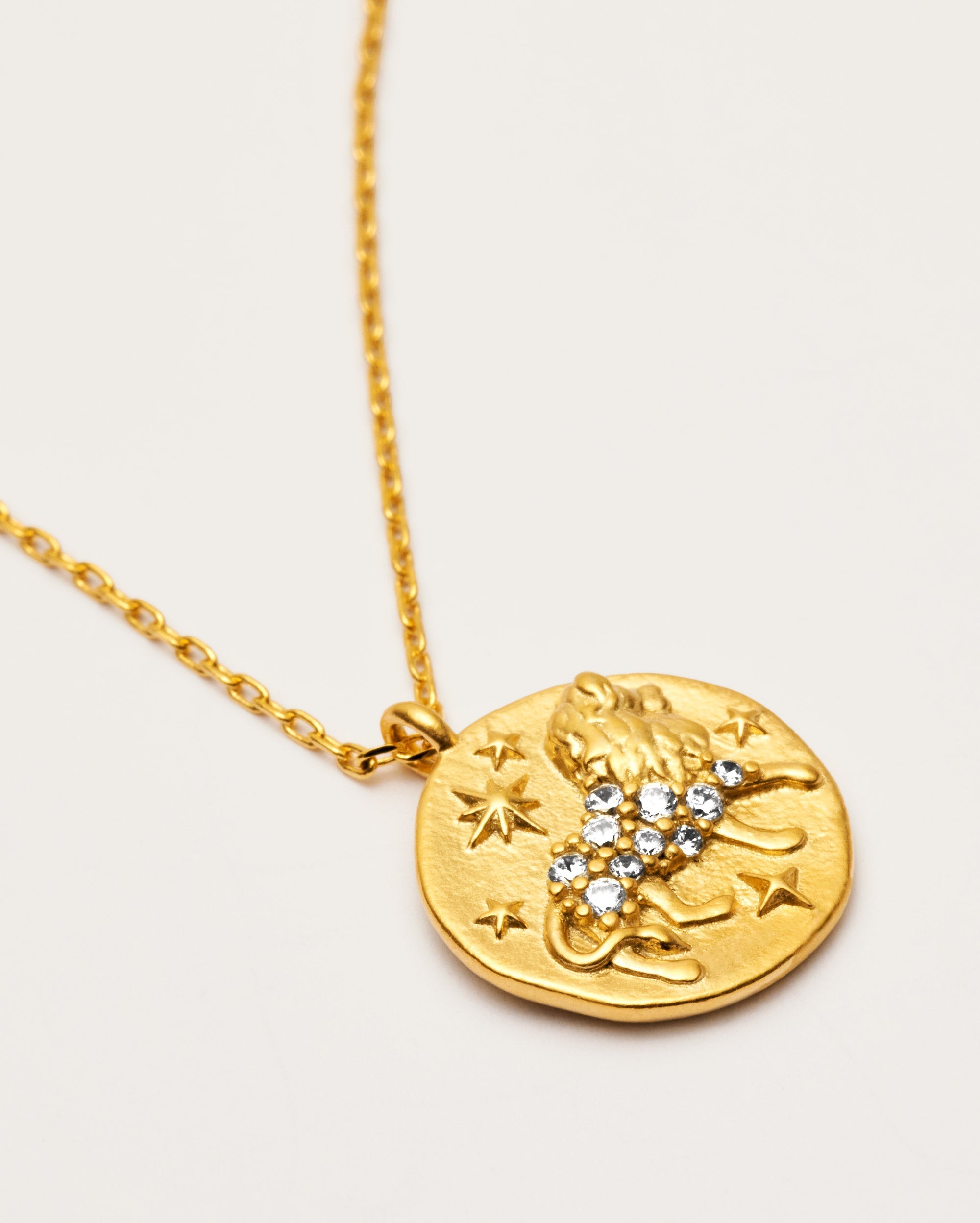 Leo Zodiac Pendant Necklace