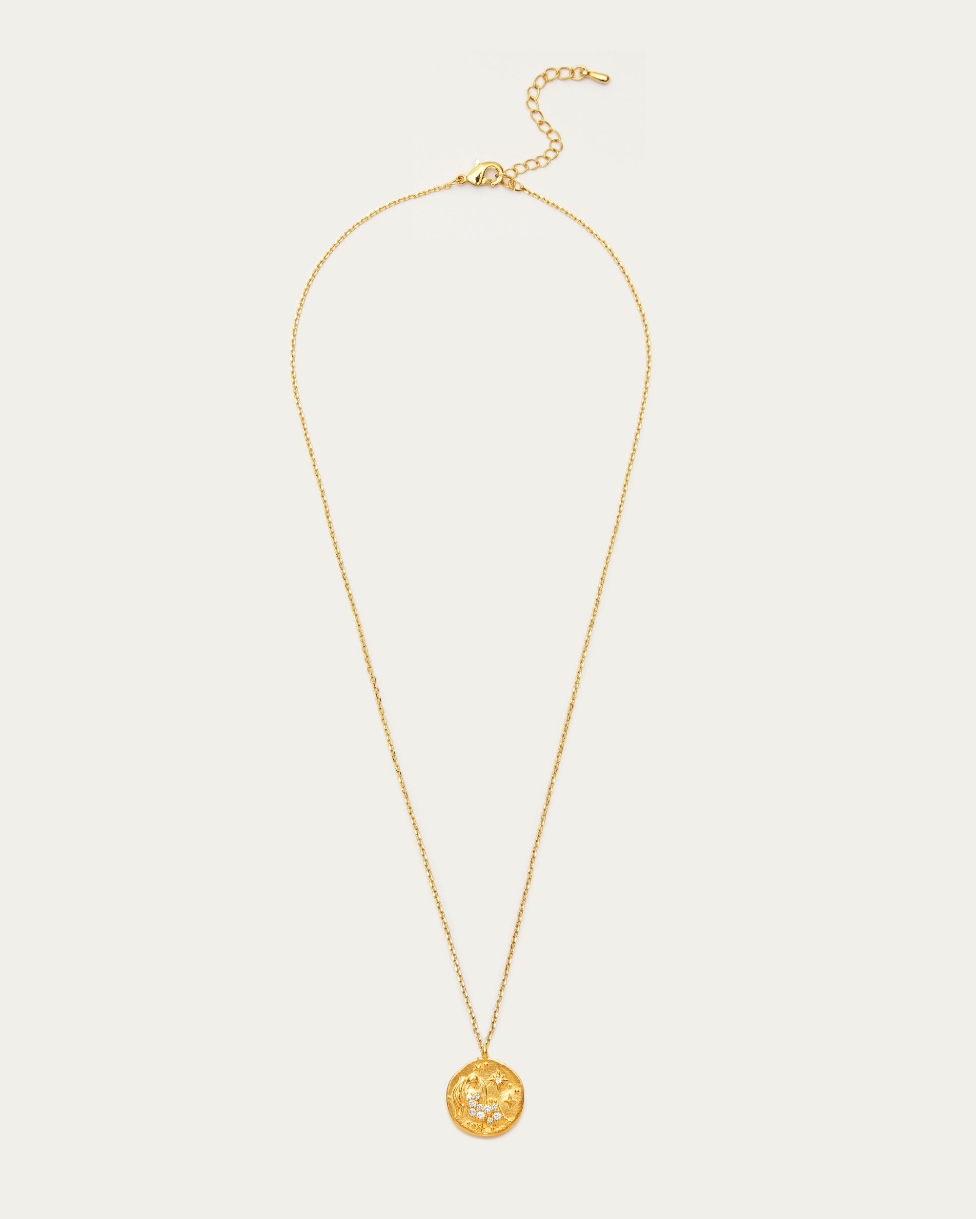 Virgo Zodiac Pendant Necklace