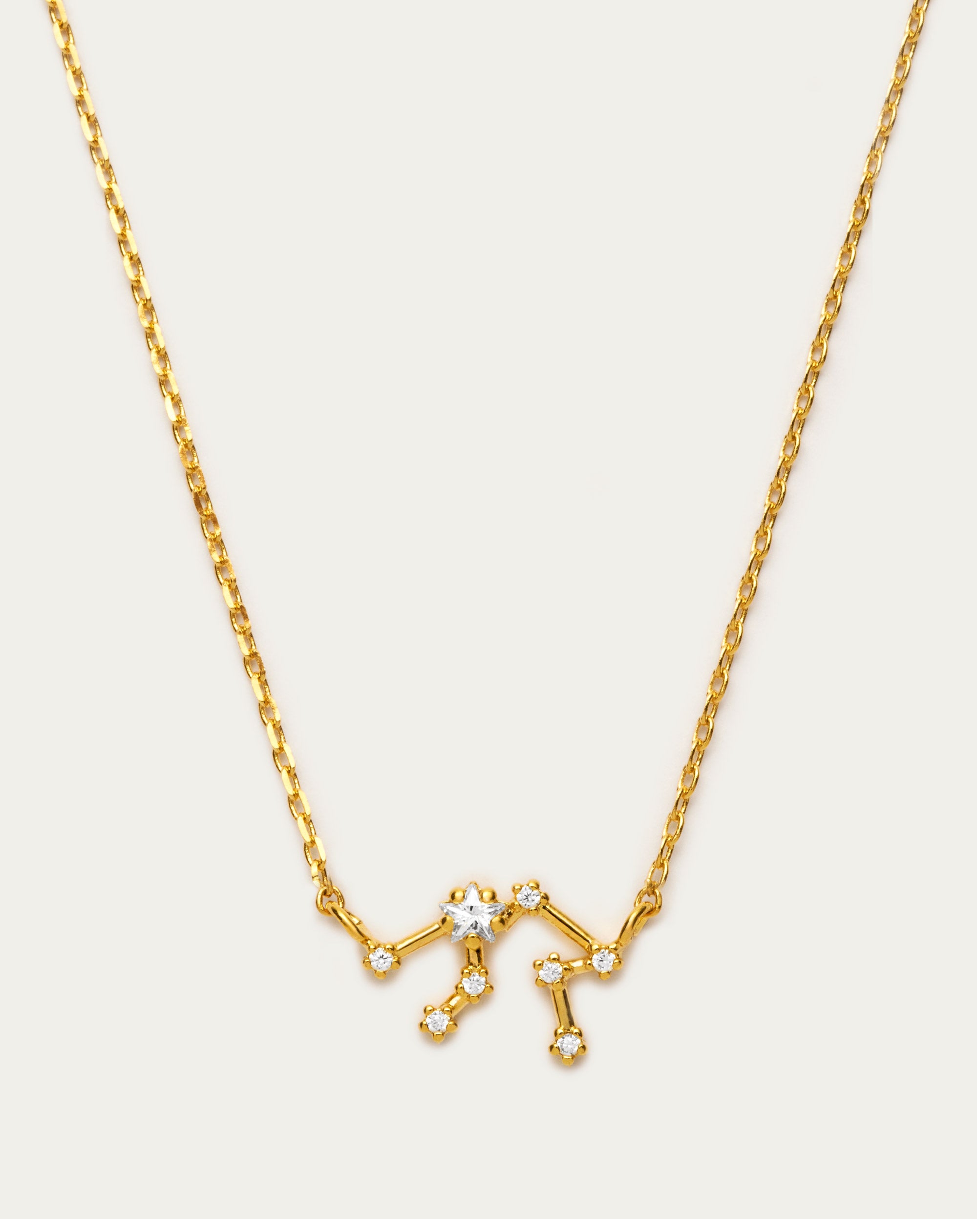 Aquarius Star Constellation Necklace