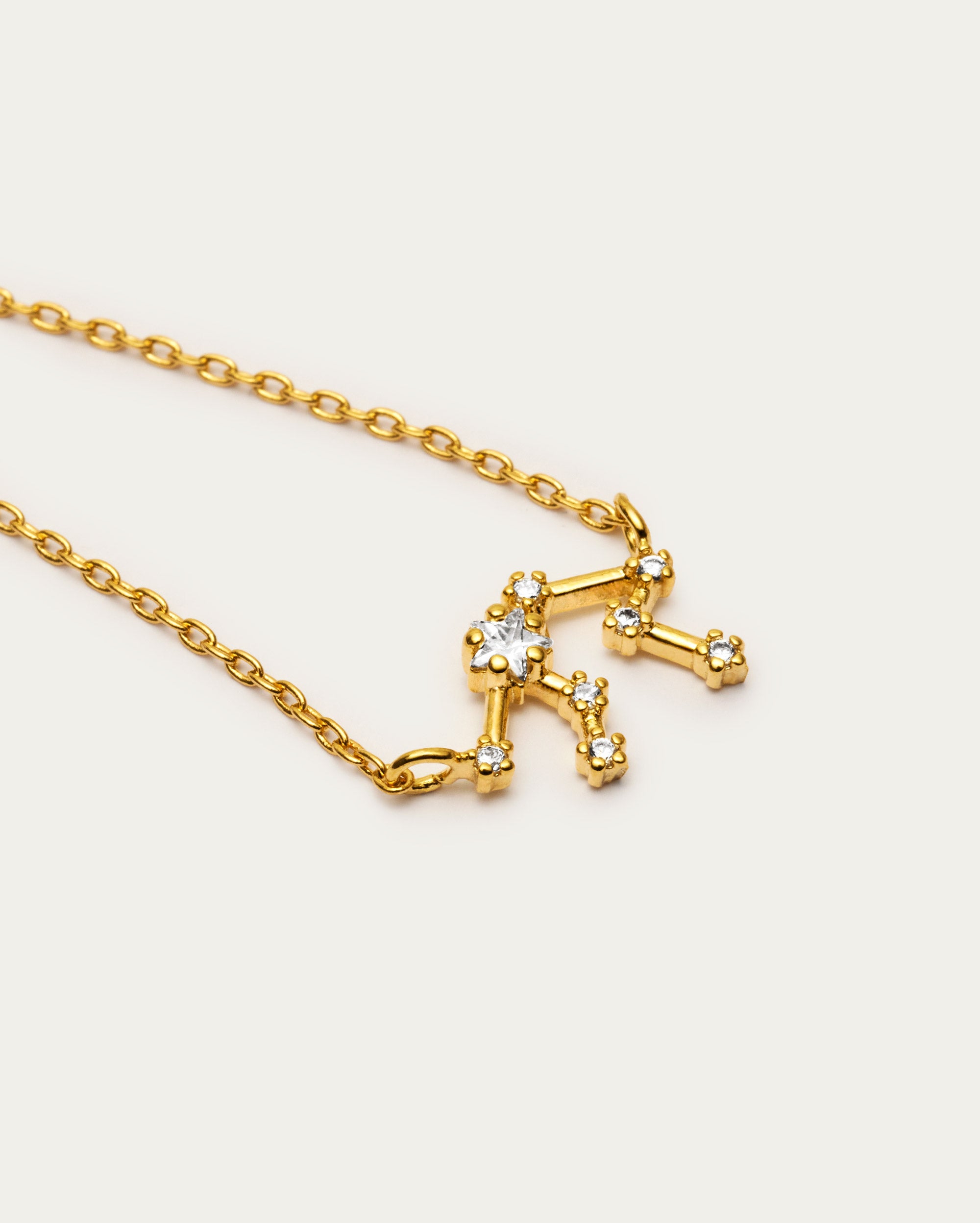Aquarius Star Constellation Necklace