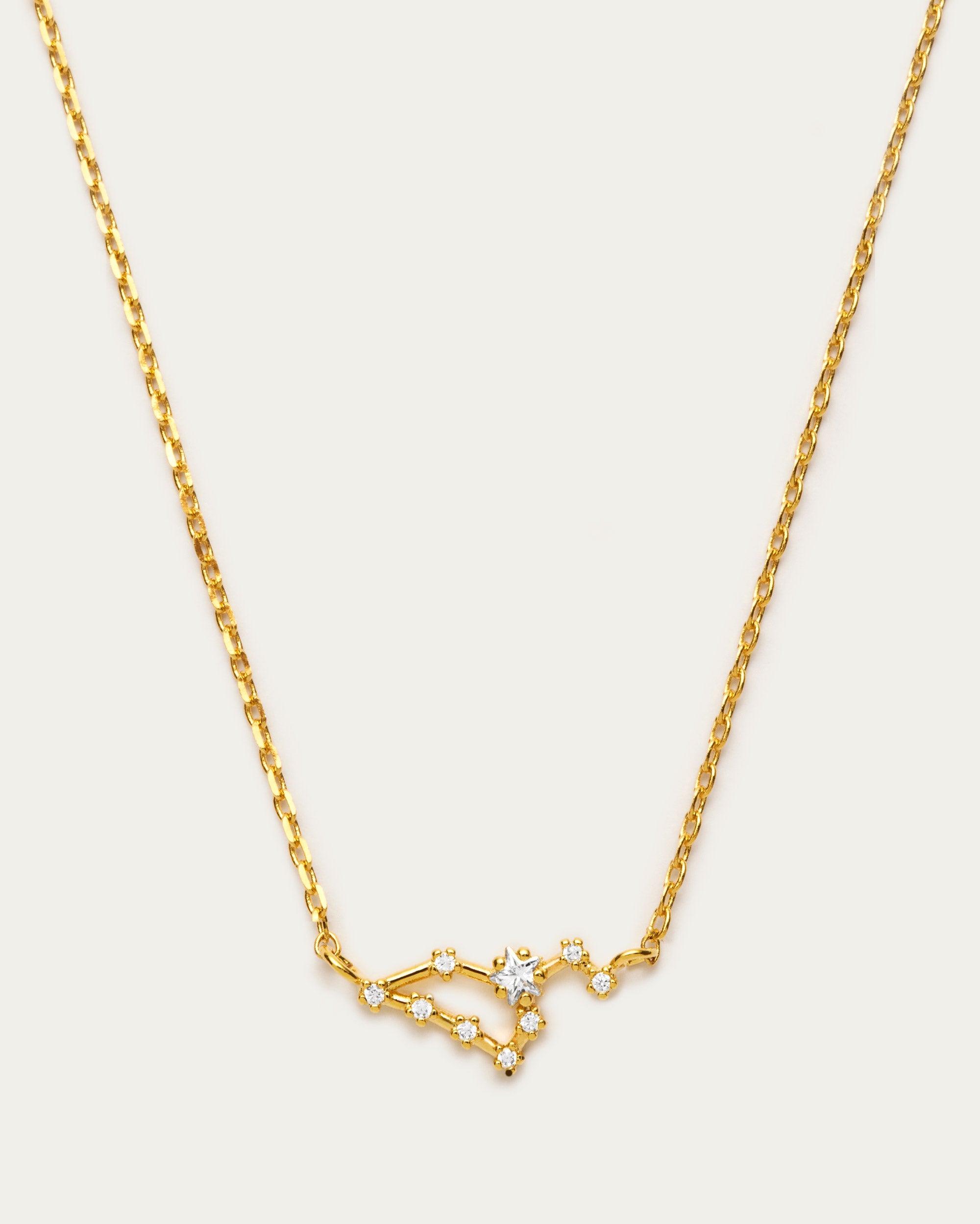 Leo Star Constellation Necklace