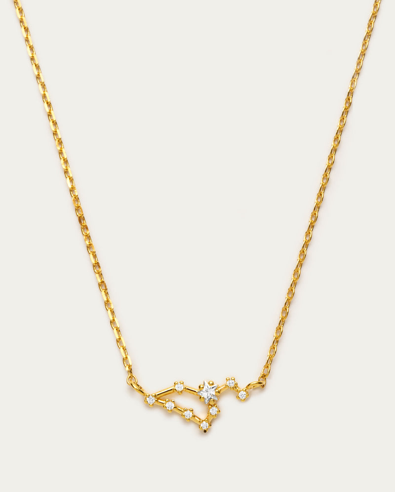 Leo Star Constellation Necklace