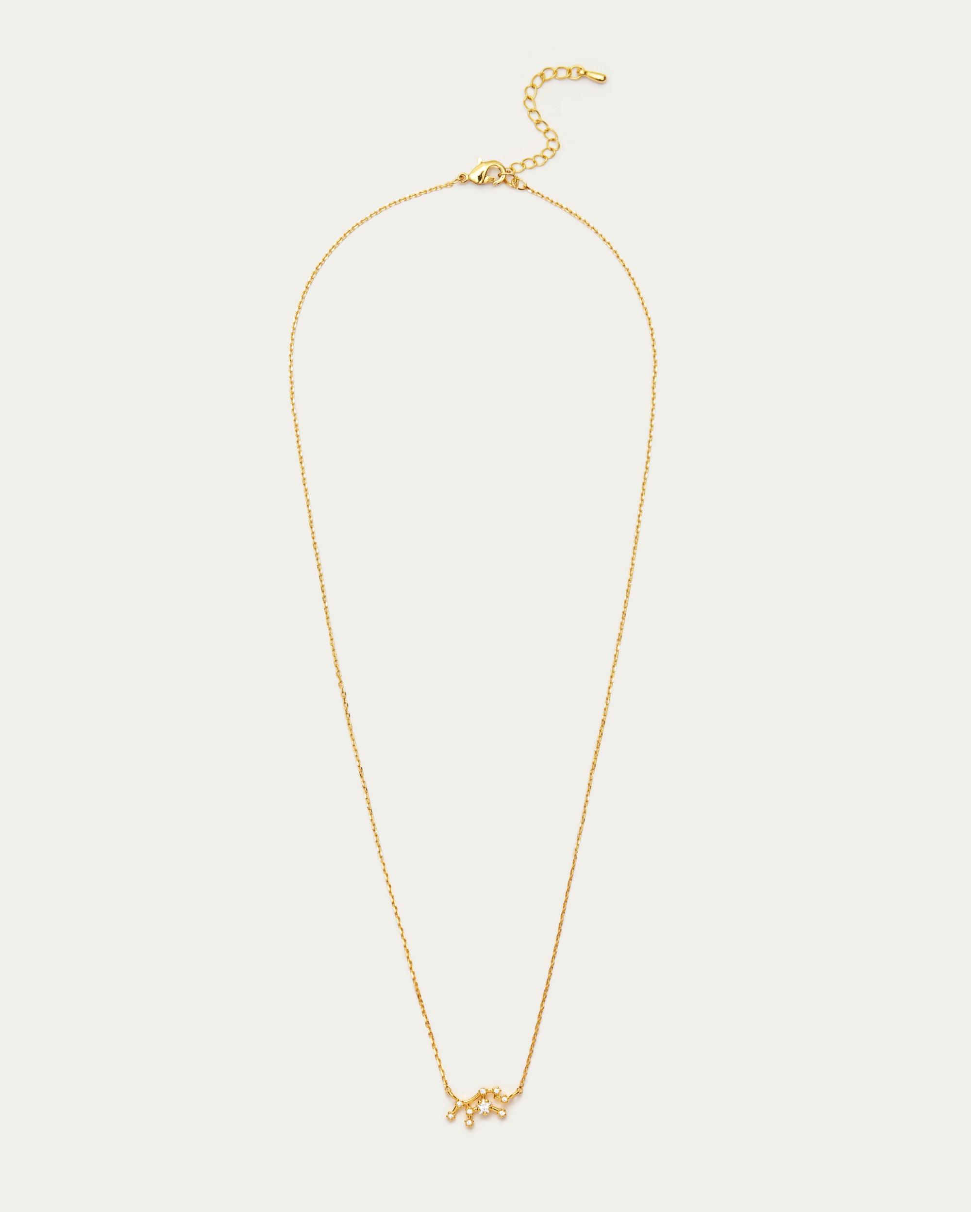Virgo Star Constellation Necklace