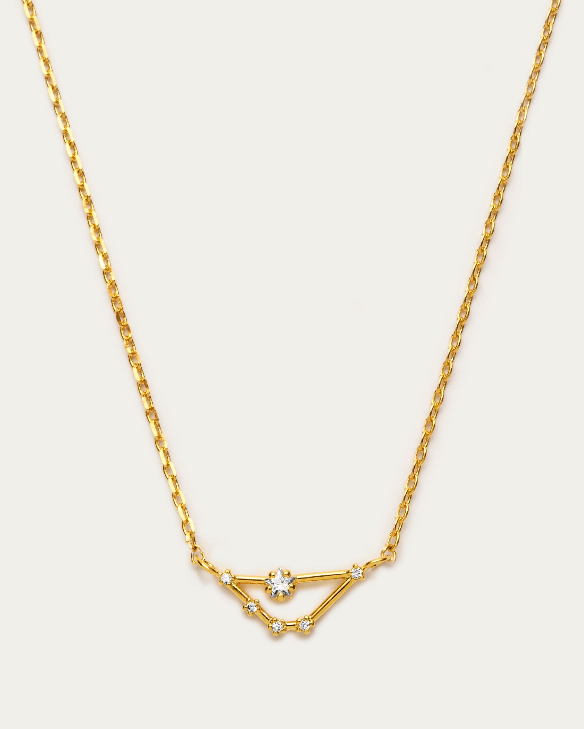Capricorn Star Constellation Necklace