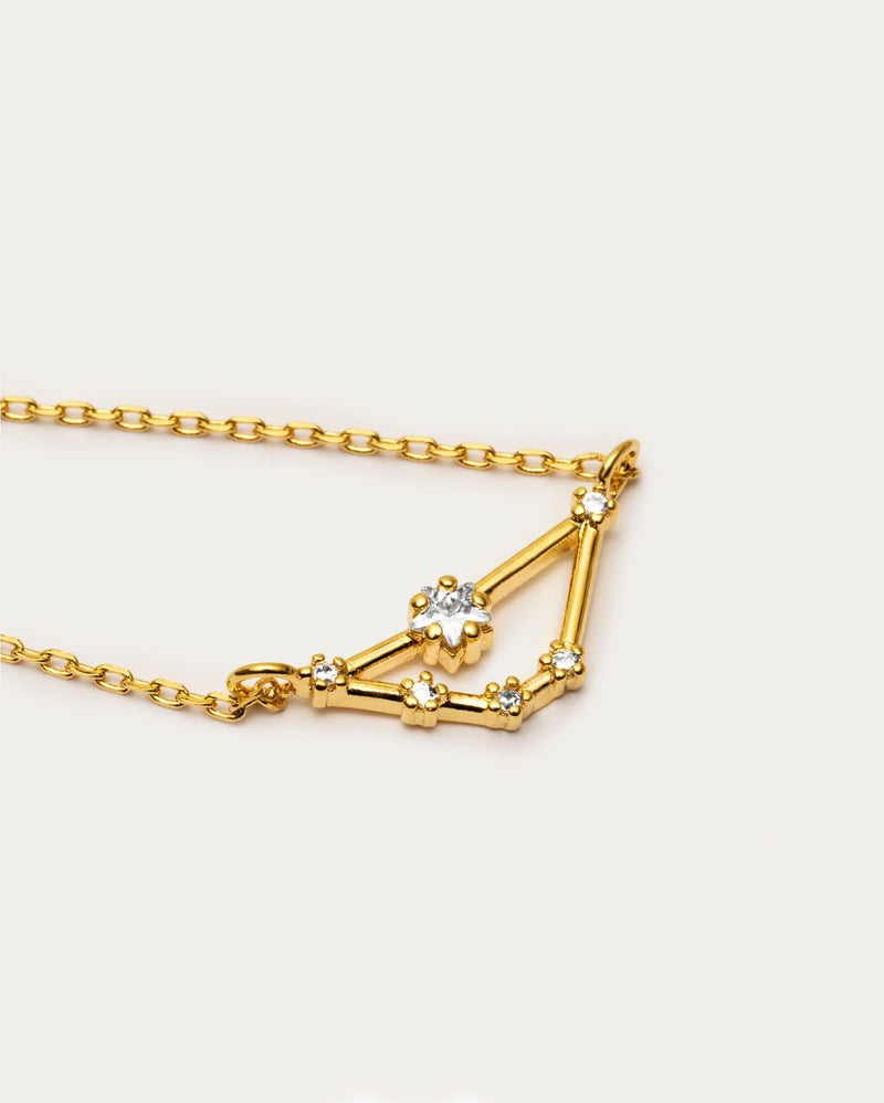 Capricorn Star Constellation Necklace