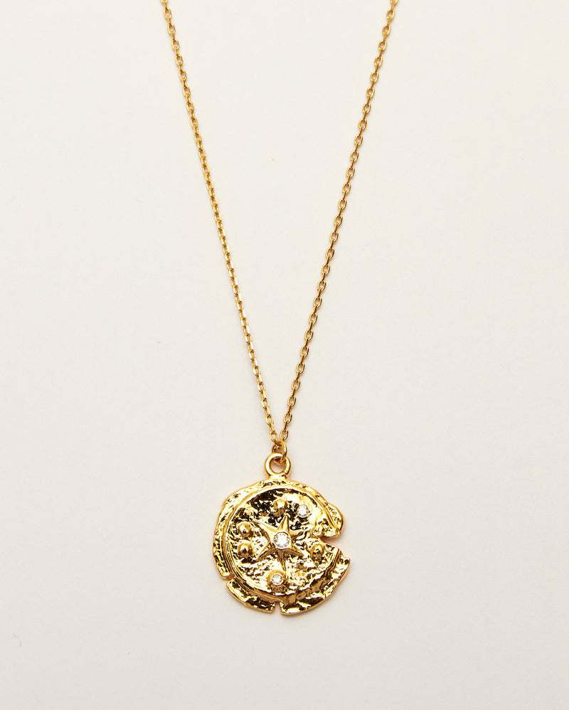 Molten Abstract Stellar Pendant Necklace