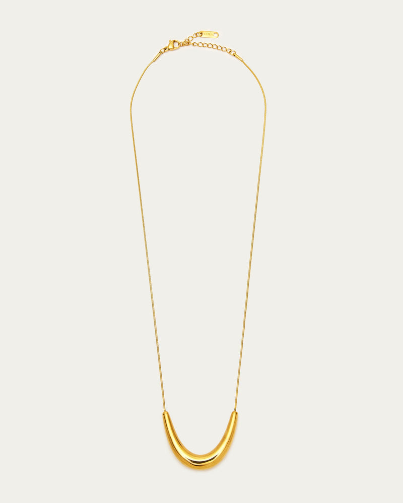 Large Horseshoe Sculptural Necklace