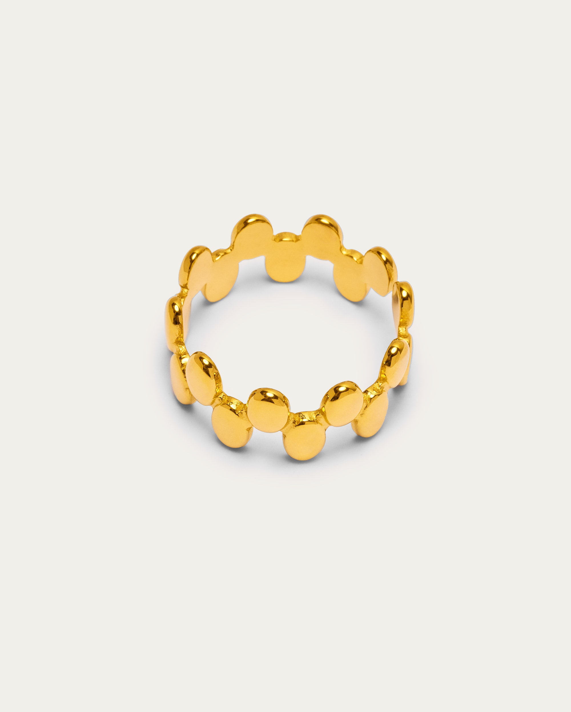 Pebble Disc Band Ring