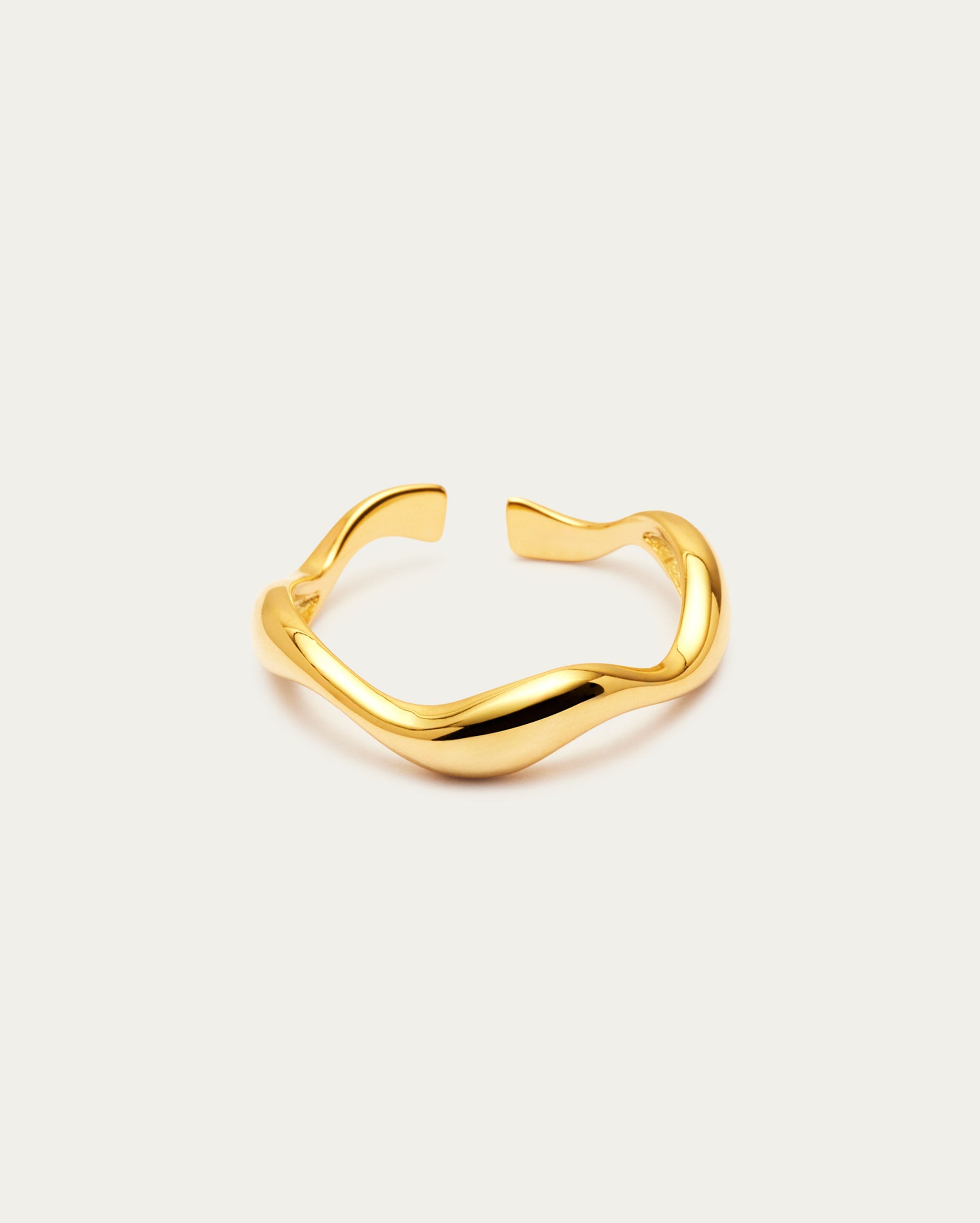 Wave Stacker Ring