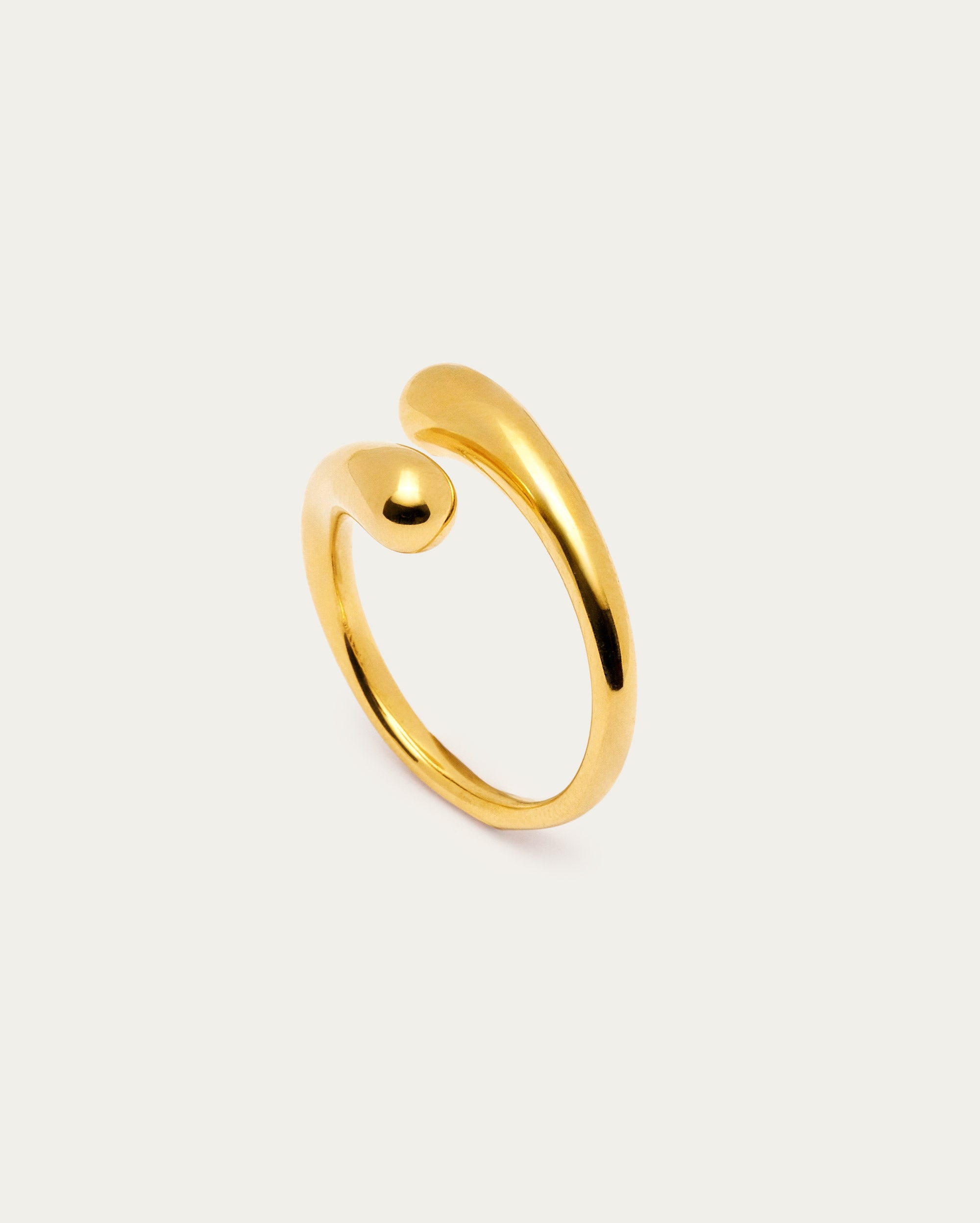 Dome Spiral Ring