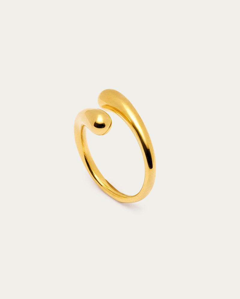 Dome Spiral Ring