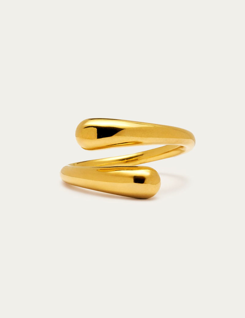 Dome Spiral Ring