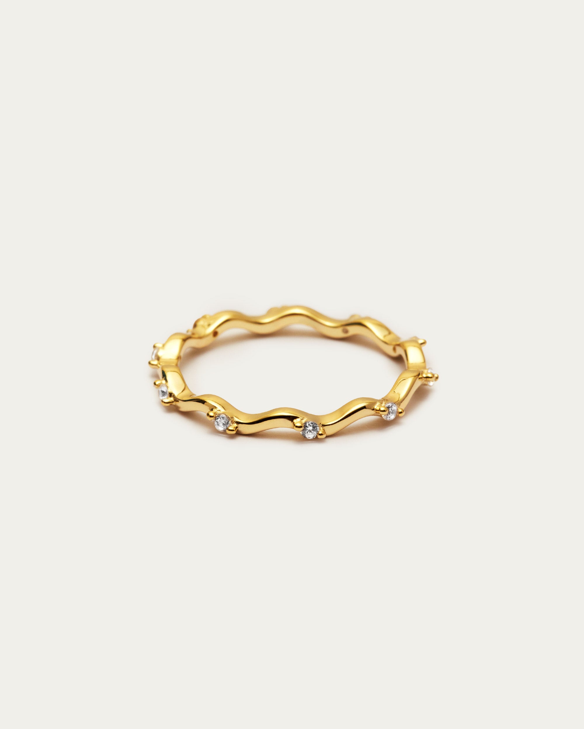 Wavy Stacking Ring