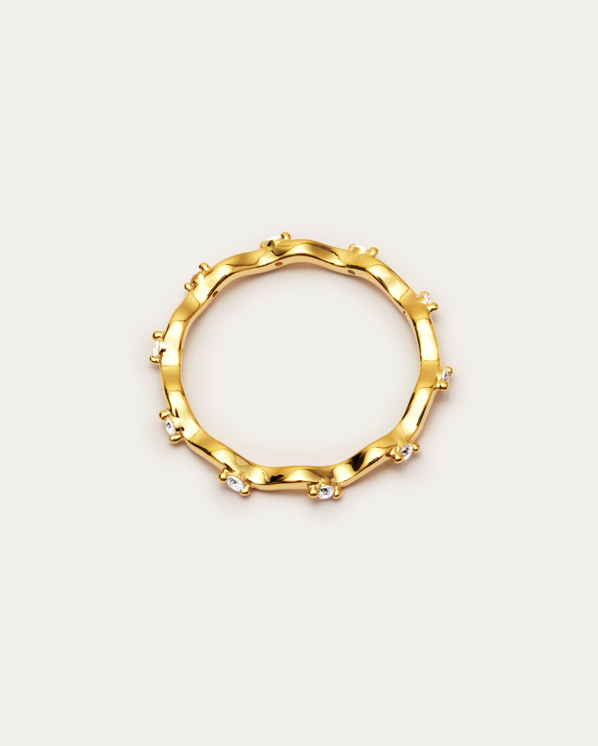 Wavy Stacking Ring
