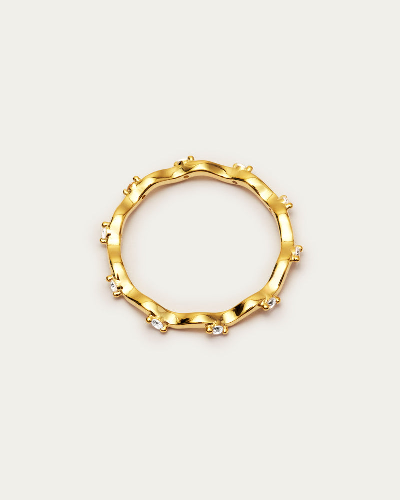 Wavy Stacking Ring