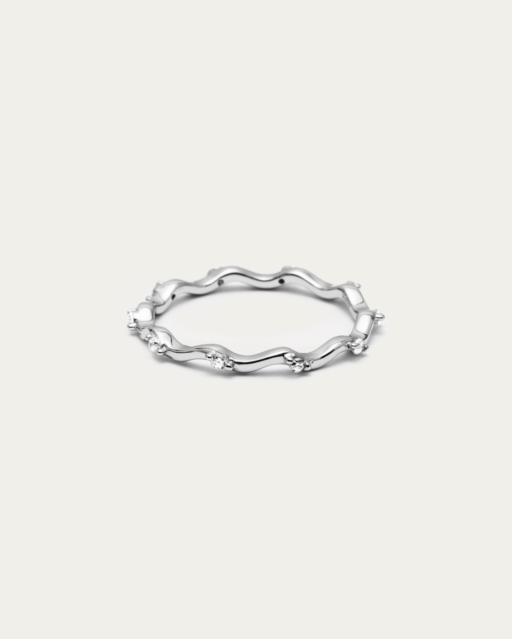 Wavy Stacking Ring