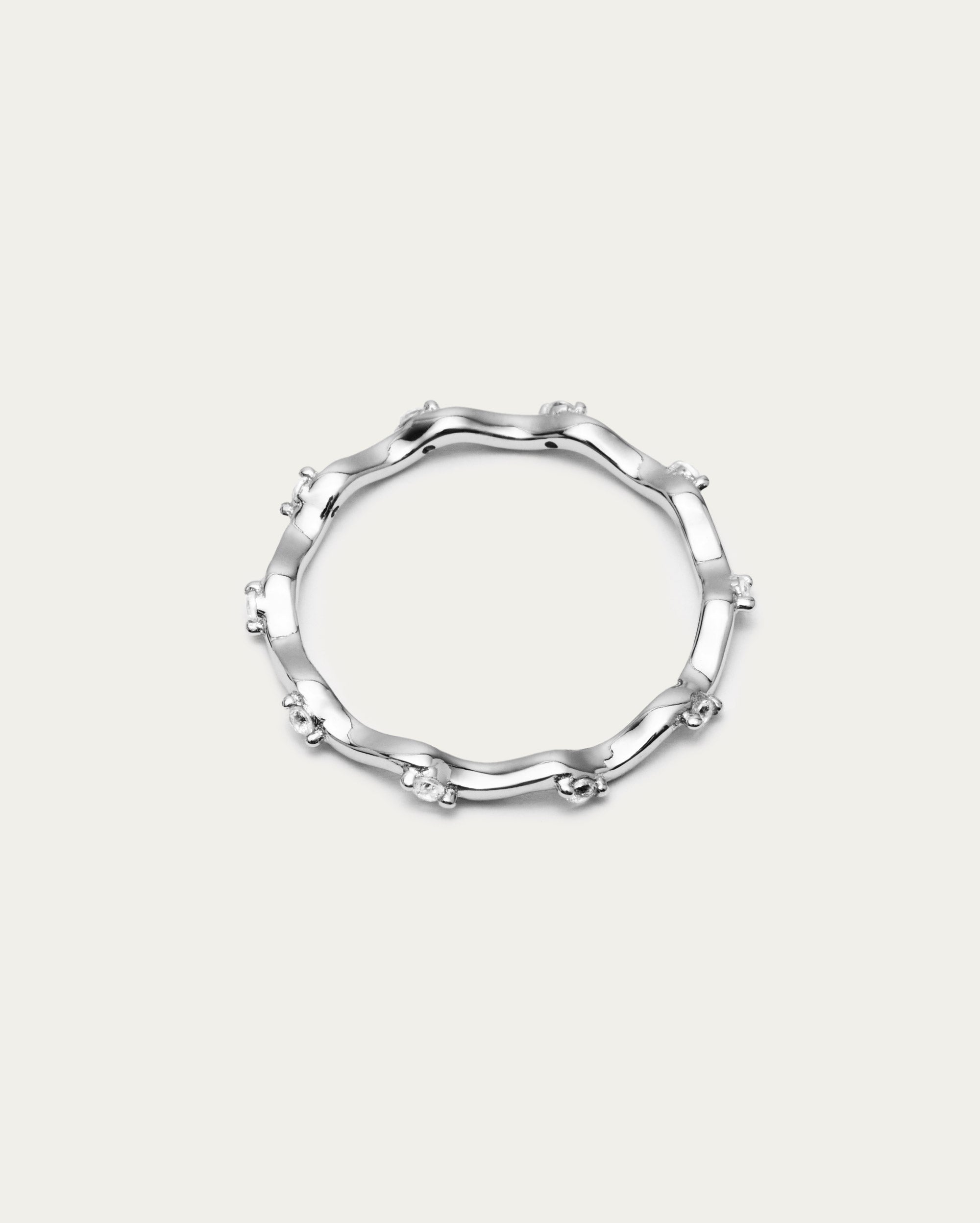 Wavy Stacking Ring
