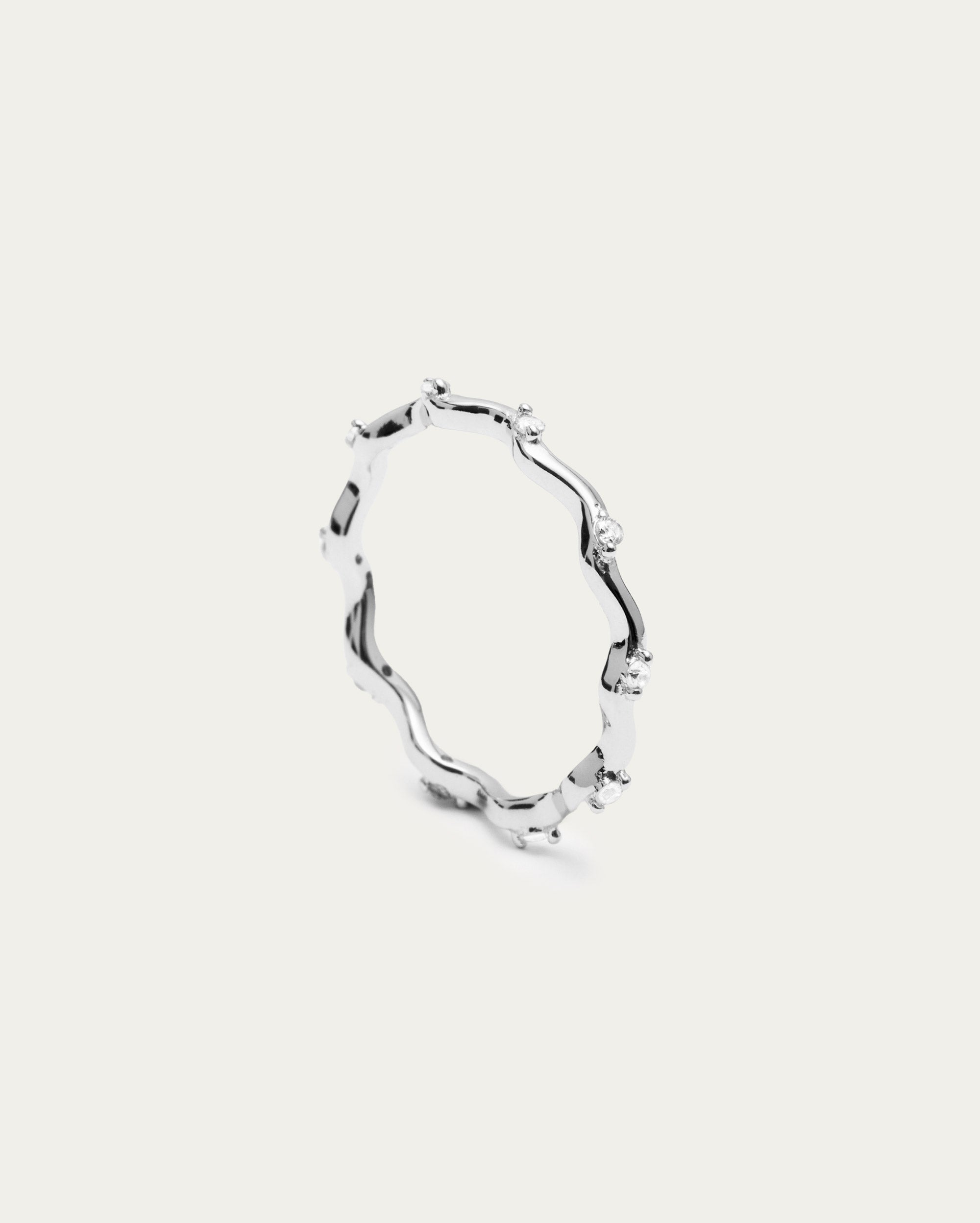 Wavy Stacking Ring