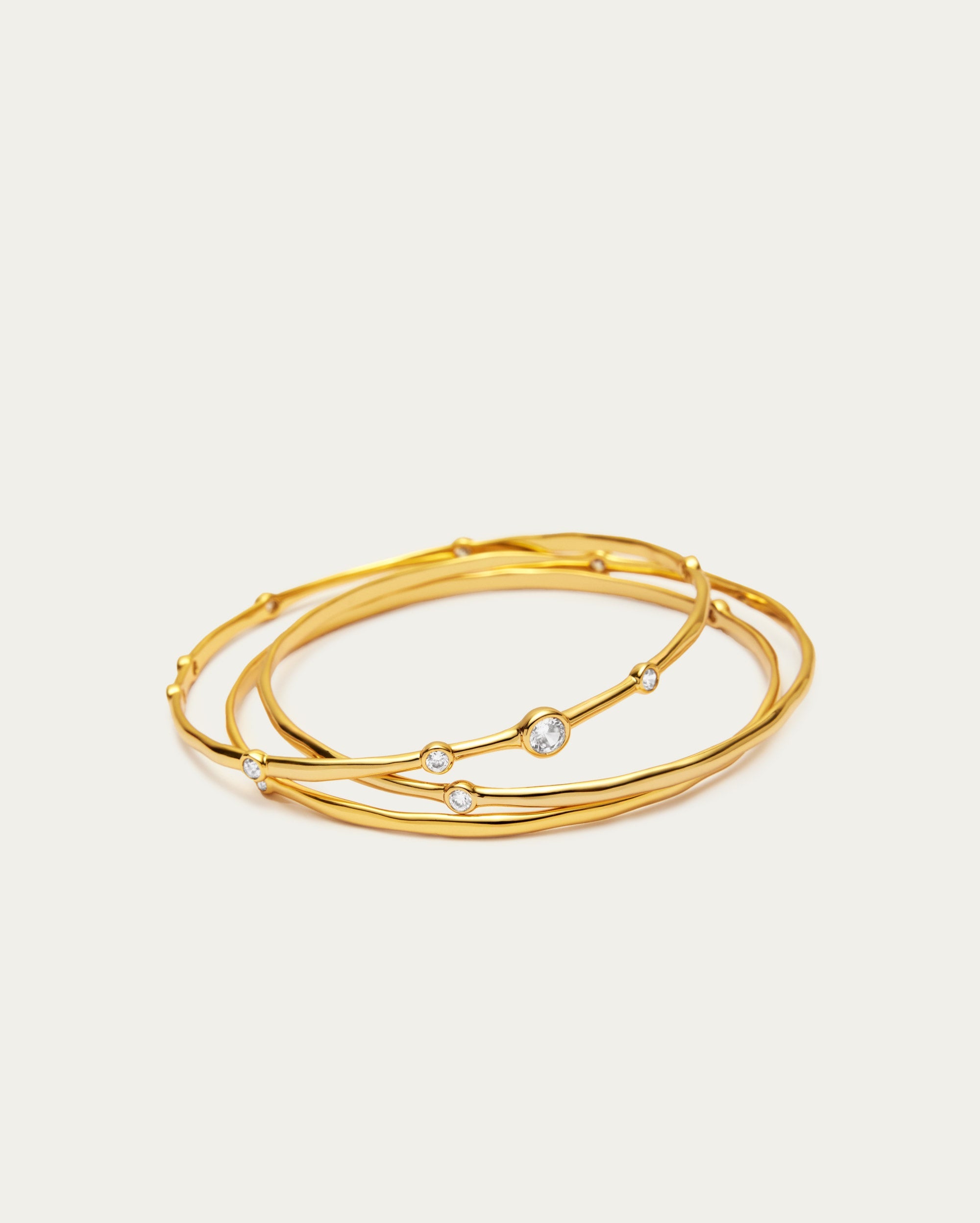 Gemstone Bangle Set