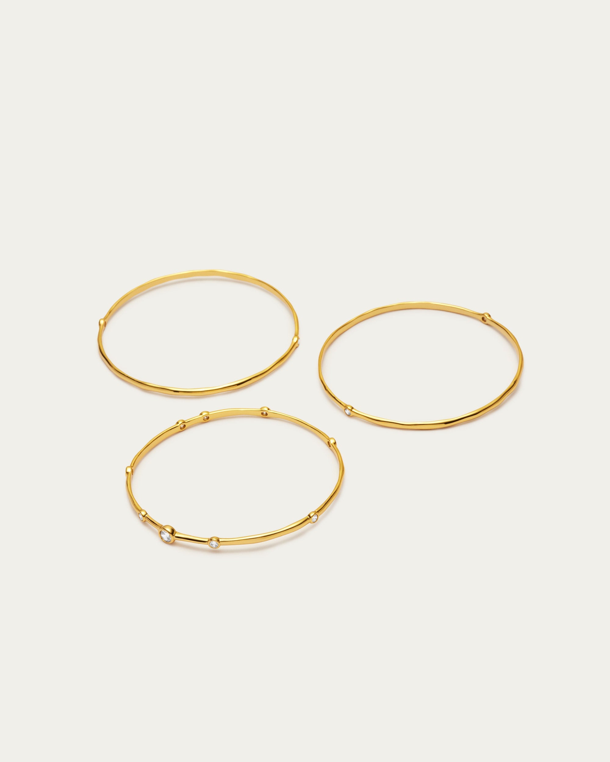 Gemstone Bangle Set